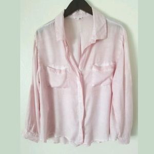 En Creme Anthropologie‎ Women's M Medium Pink Boho